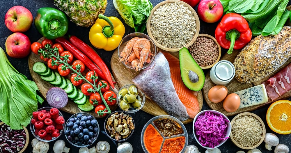 FoodProductsRepresentingBalancedDiet - SomethingBeautiful!!