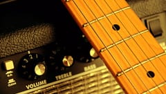 GuitarLeaningGuitarAmpGuitarSepiaPhotographs - SomethingBeautiful!!