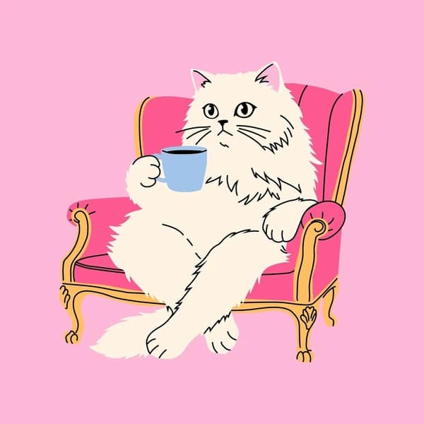 hand-drawn-cozy-cat-lounge-600nw-2797197151 - SomethingBeautiful!!